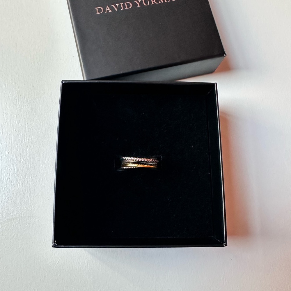 David Yurman Women's Ring in gold and Silver - Picture 5 of 5